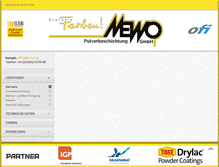 Tablet Screenshot of mewo.at